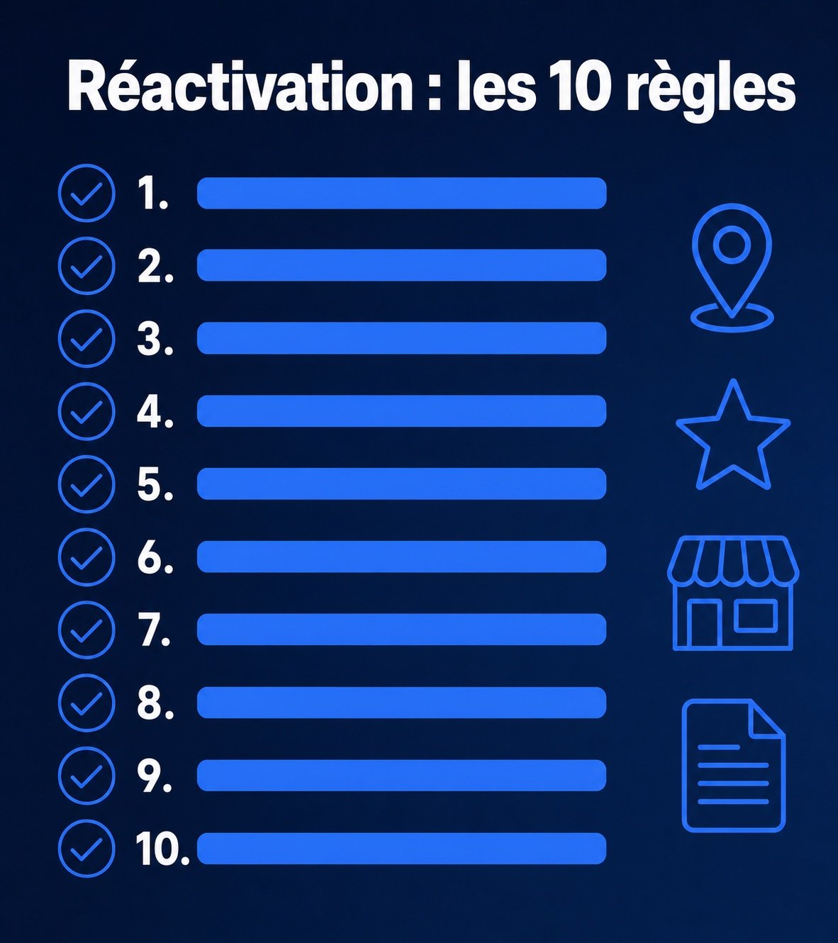 Checklist 10 regles pour eviter une nouvelle suspension fiche Google | Optileo