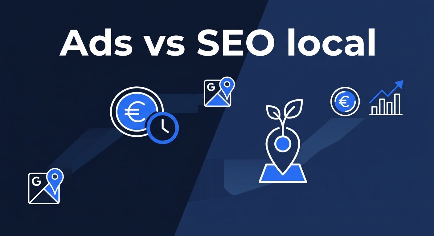 Comparatif Google Ads et référencement naturel pour artisan | Optileo