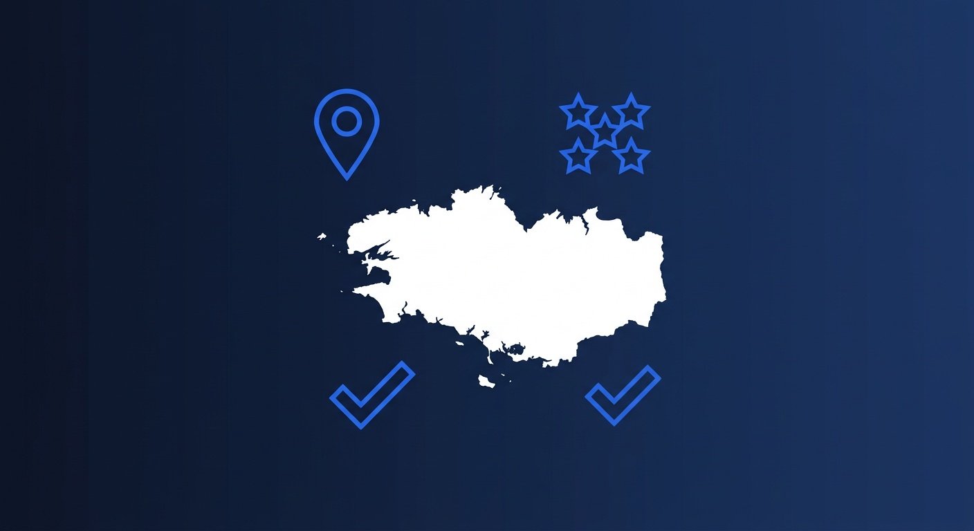 Artisan breton consultant sa visibilité SEO local sur smartphone | Optileo